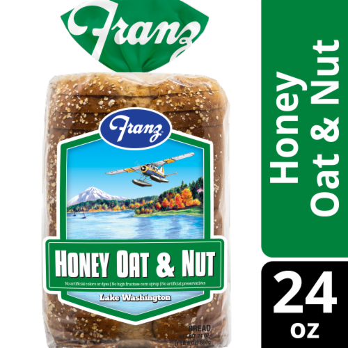 Franz® Lake Washington Honey Oat & Nut Bread Perspective: front