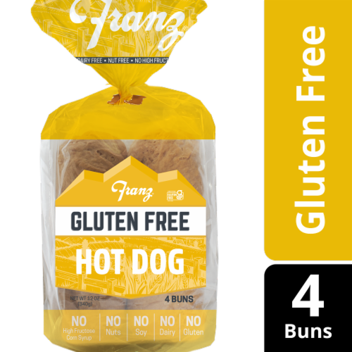 Franz® Gluten Free Hot Dog Buns Perspective: front