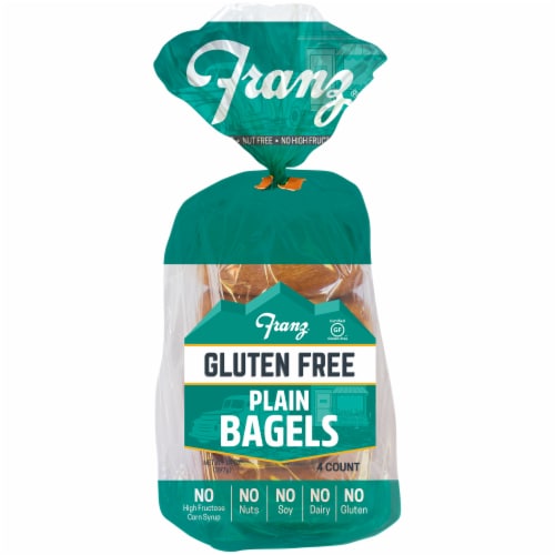 Franz® Gluten Free Plain Bagels Perspective: front