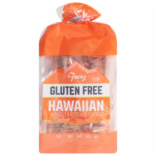 Franz Gluten Free Hawaiian Bread Perspective: front