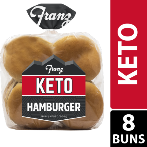 Franz® Keto Hamburger Buns Perspective: front