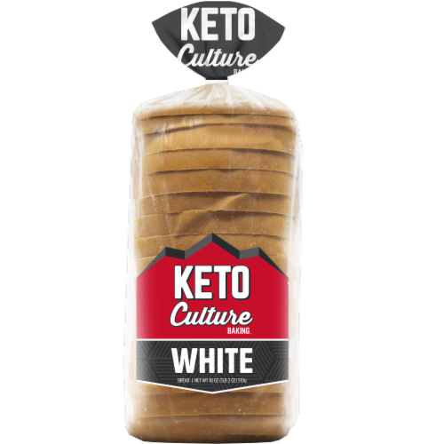 Keto Culture Baking® White Bread Perspective: front