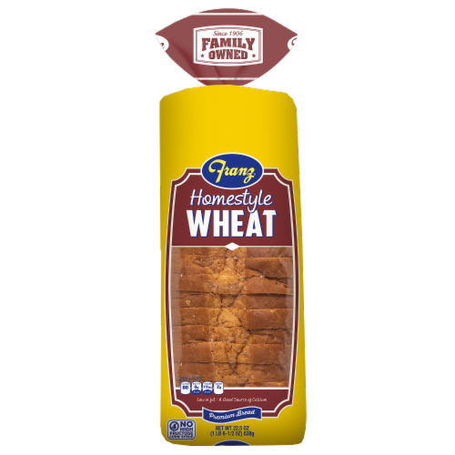 Franz® Home Style Split Top Wheat Bread Perspective: front