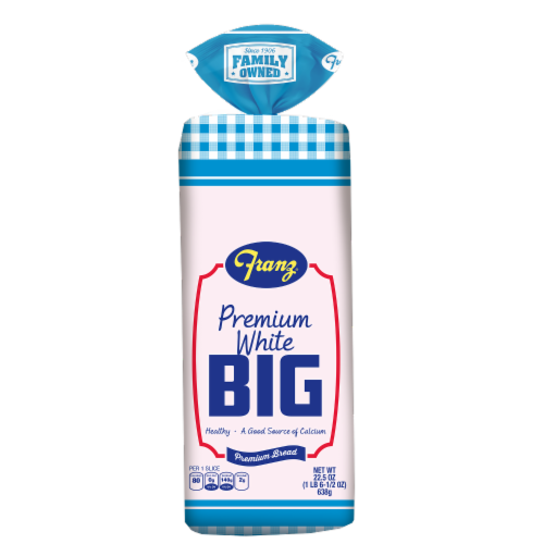 Franz® Big Premium White Bread Perspective: front