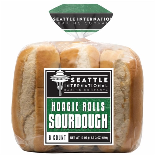 Seattle International Baking Company Sourdough Hoagie Rolls Perspective: front