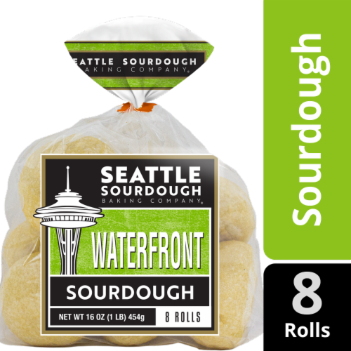 Seattle Sourdough Baking Co. Waterfront Sourdough Rolls Perspective: front