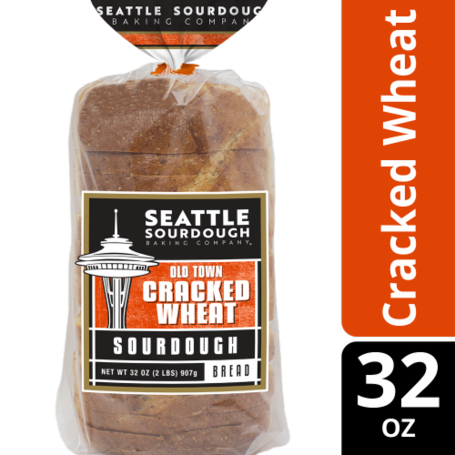 Seattle Sourdough Baking Co.® Old Town Cracked Wheat Sourdough Bread Perspective: front