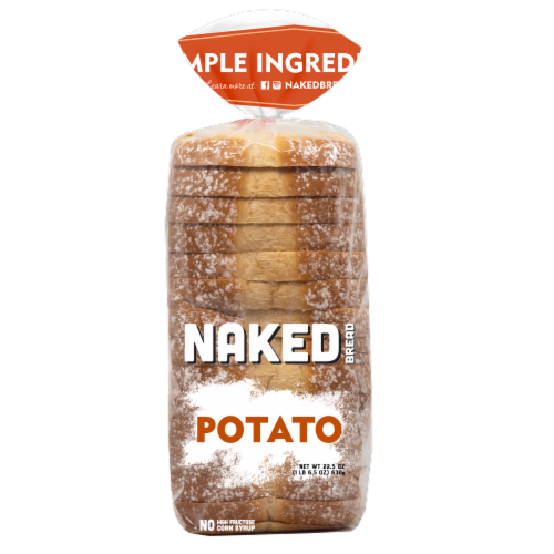 Naked Bread® Potato Sandwich Bread Perspective: front