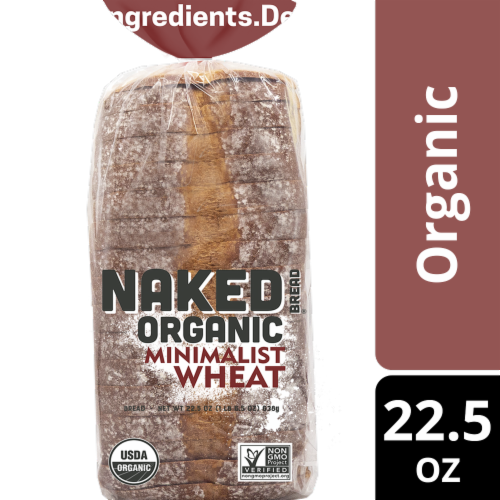 Naked Bread® Organic Minimalist Wheat Bread Perspective: front