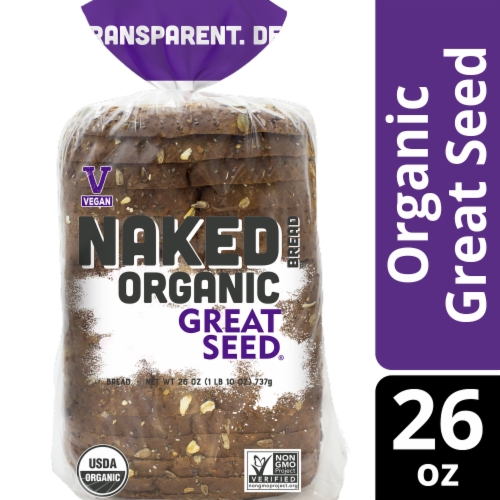 Naked Bread® Organic Great Seed Bread Perspective: front