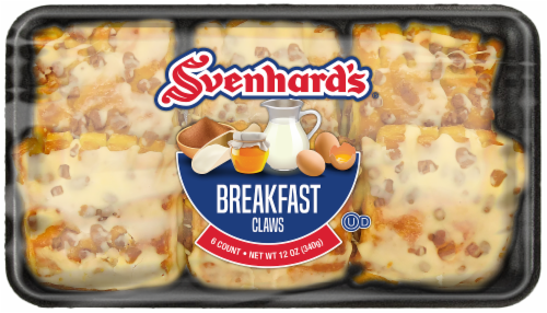 Svenhard's® Breakfast Claws Pastries Perspective: front