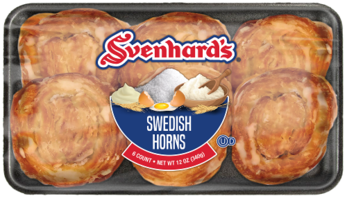 Svenhard's® Swedish Horns Pastries Perspective: front
