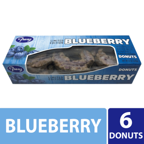 Franz® Blueberry Old Fashioned Donut Perspective: front