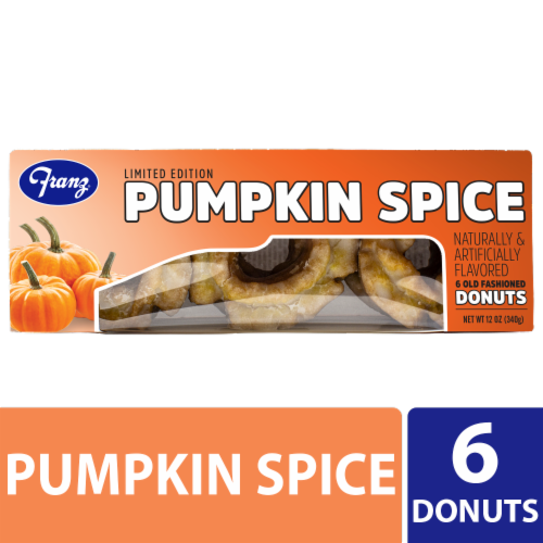 Franz® Bake Shoppe Pumpkin Spice Donuts Limited Edition Perspective: front