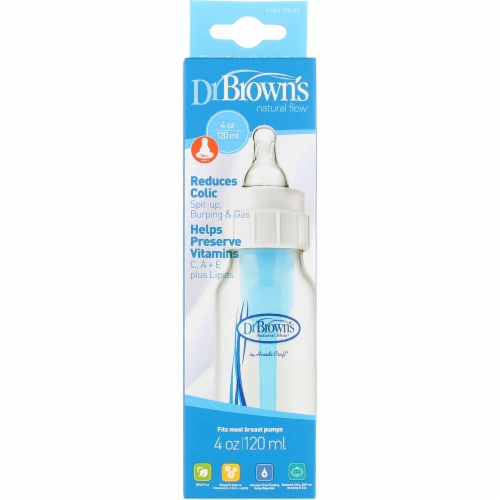 Dr Brown's 120ml Feeding Bottle 3pk - Baby On The Move