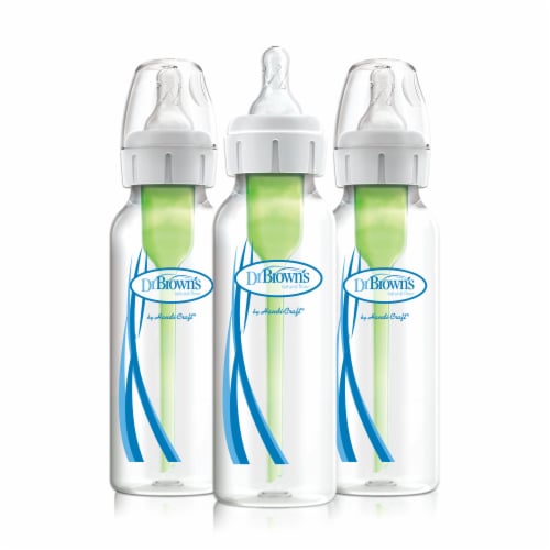 Dr. Brown's® Options+™ 3-Pack 8 oz. Bottles Perspective: front