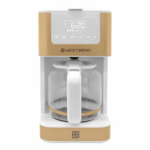 West Bend 12 Cup Hot AndIced Coffee Maker, in Stainless Steel