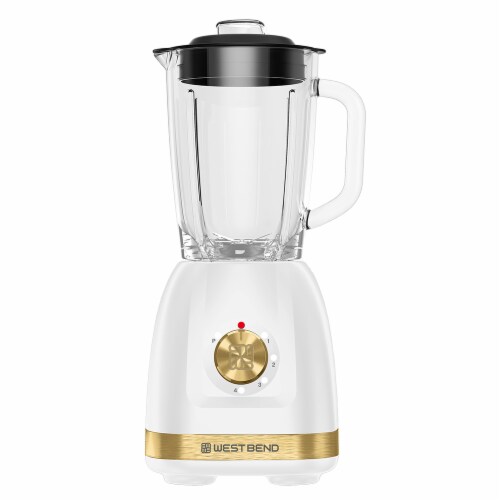 West Bend Timeless Multi Function Blender White/Gold, 48 oz Kroger