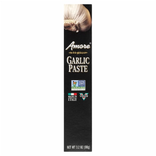 Amore Garlic Paste - Tube, 3.2 Ounce -- 12 per case.