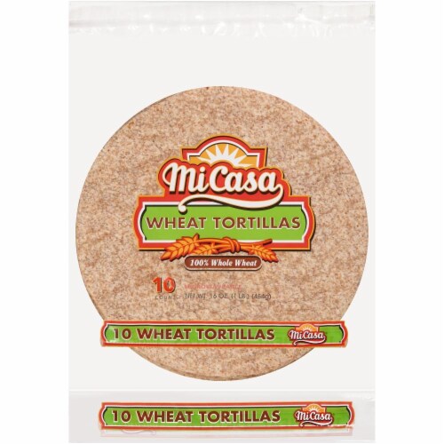 Mi Casa Wheat Tortillas Perspective: front