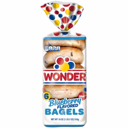 Wonder Blueberry Bagels Perspective: front