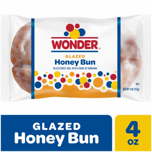 Wonder® Glazed Honey Bun Perspective: front