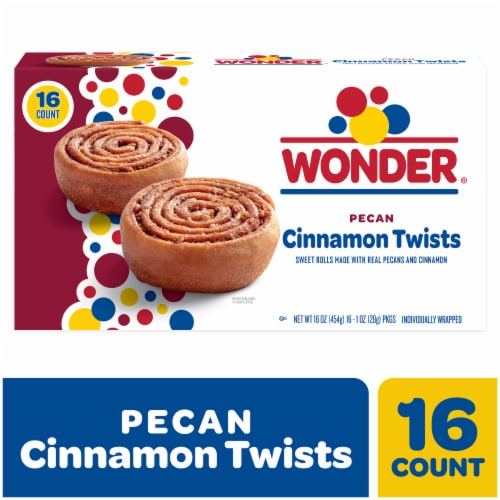 Wonder® Pecan Cinnamon Twists Perspective: front