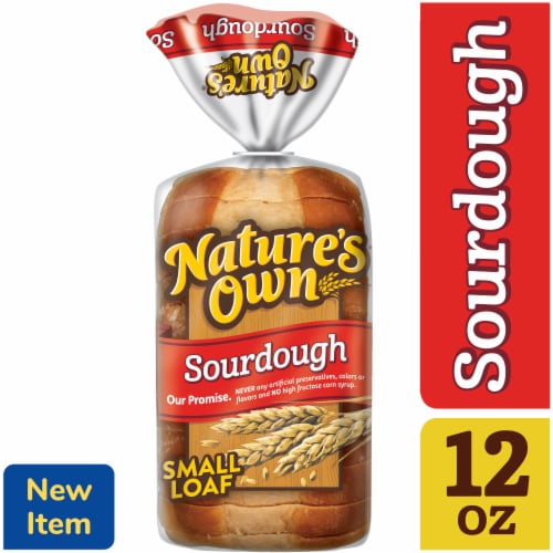 Nature's Own Half Loaf Sourdough Bread Perspective: front