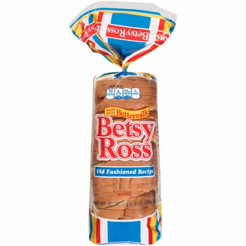 Betsy Ross Buttermilk Old Fashioned White Bread Perspective: front