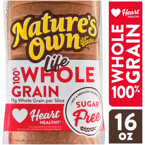 Nature s Own Life 100 Whole Grain Bread Sugar Free Sandwich Bread 16 
