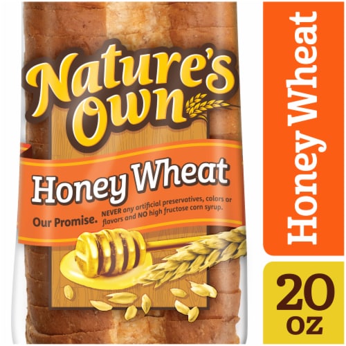 Nature's Own Honey Wheat Sandwich Bread Perspective: front