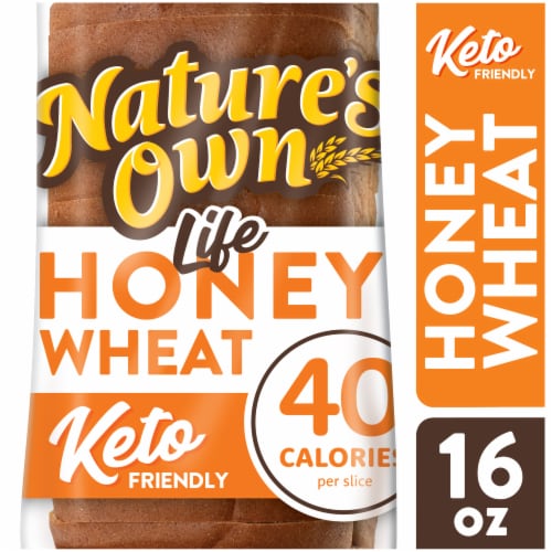 Nature's Own Life Honey Wheat Bread Perspective: front