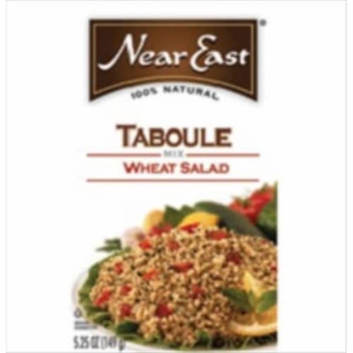 Near East Taboule Mix Wheat Salad 5.25 Ounce Paper Box Perspective: front