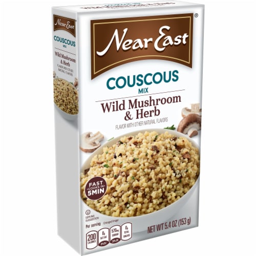 Near East® Wild Mushroom & Herb Couscous Mix Perspective: front