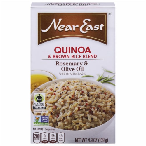 Near East Rosemary & Olive Oil Flavor Quinoa & Brown Rice Blend Perspective: front
