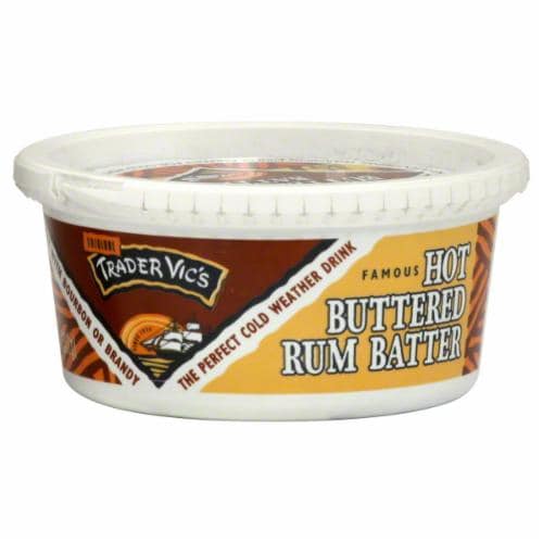 Trader Vic's Hot Buttered Rum Batter Perspective: front