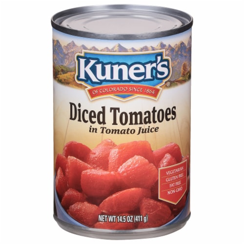 Kuner's Diced Tomatoes Perspective: front