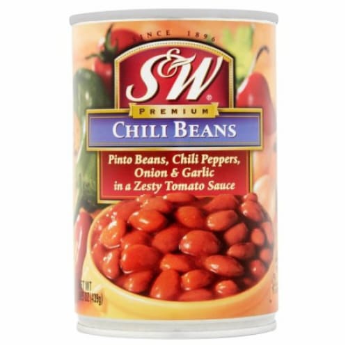 S&W® Premium Chili Beans Perspective: front