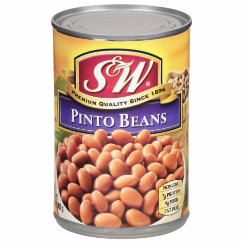 S&W® Pinto Beans Perspective: front