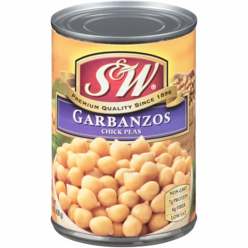 S&W® Premium Garbanzo Beans Perspective: front