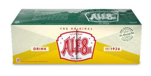 Ale-8-One® Original Soda Cans Perspective: front
