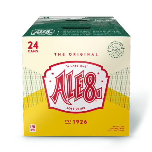 Ale-8-One Soda Bottles Perspective: front