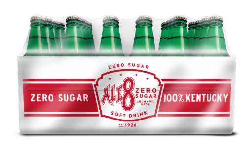 Ale-8-One Diet Soft Drink Perspective: front