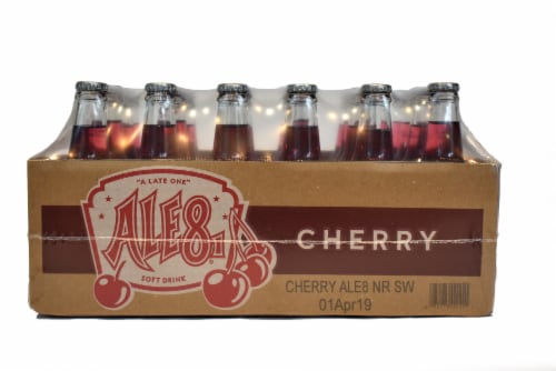Cherry Ale-8-One Soda Shrink Wrap Case, 24 bottles / 12 fl oz - Dillons ...