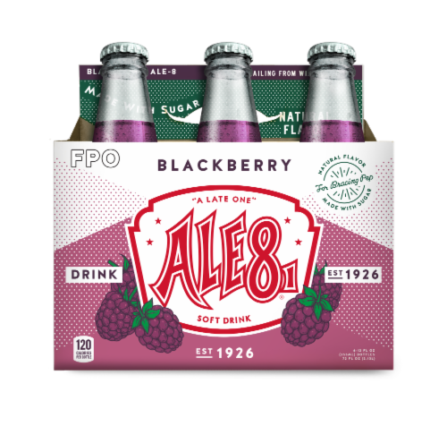 Ale-8® Blackberry Perspective: front