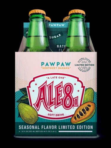 Ale-8-One Paw Paw Seasonal Flavor Limited Edition Perspective: front