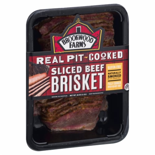 Brookwood Farms Sliced Brisket Perspective: front