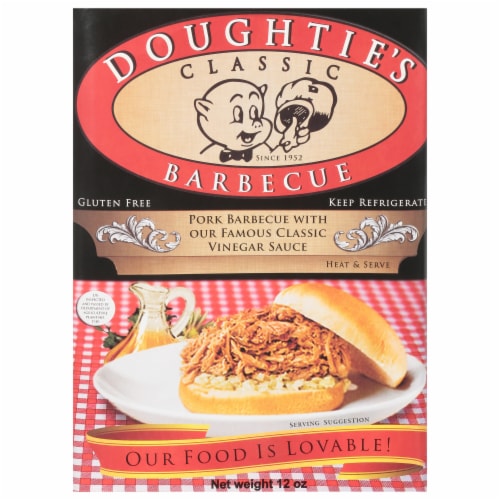Doughtie's Classic Pork Barbecue Perspective: front