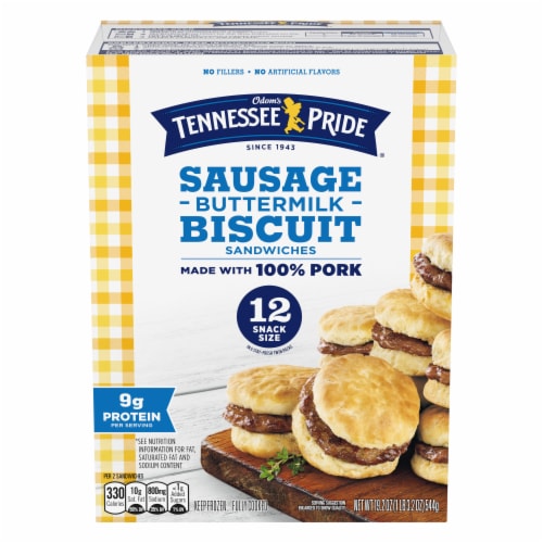 Odom’s Tennessee Pride Sausage & Buttermilk Biscuits