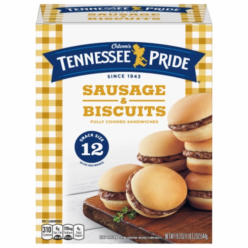 Odom's Tennessee Pride Sausage Biscuits Perspective: front